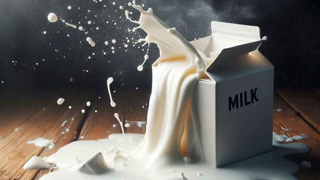 Milk oozing